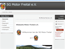 Tablet Screenshot of motor-freital.de